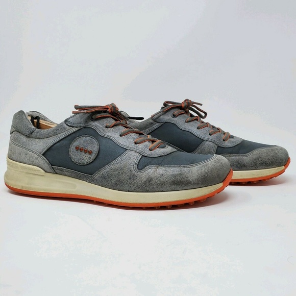 Ecco Other - ECCO Men's Speed Hybrid Golf Shoe Gray/Orange